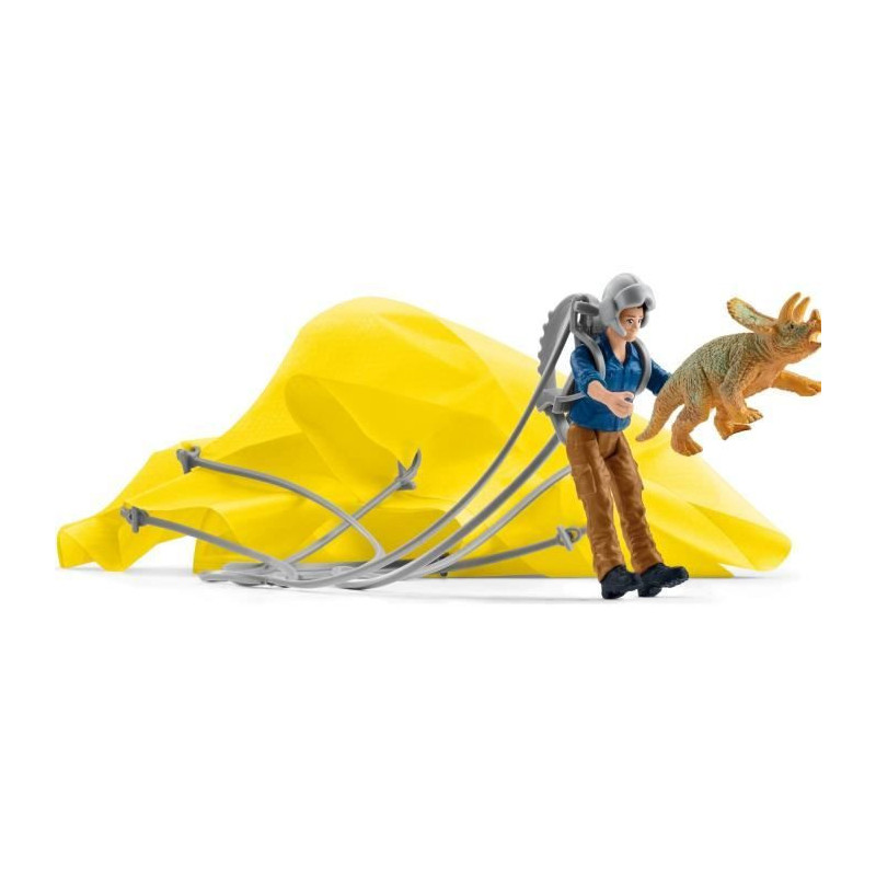 Schleich - Parachute rescue - 41471 - Dinosaurs range