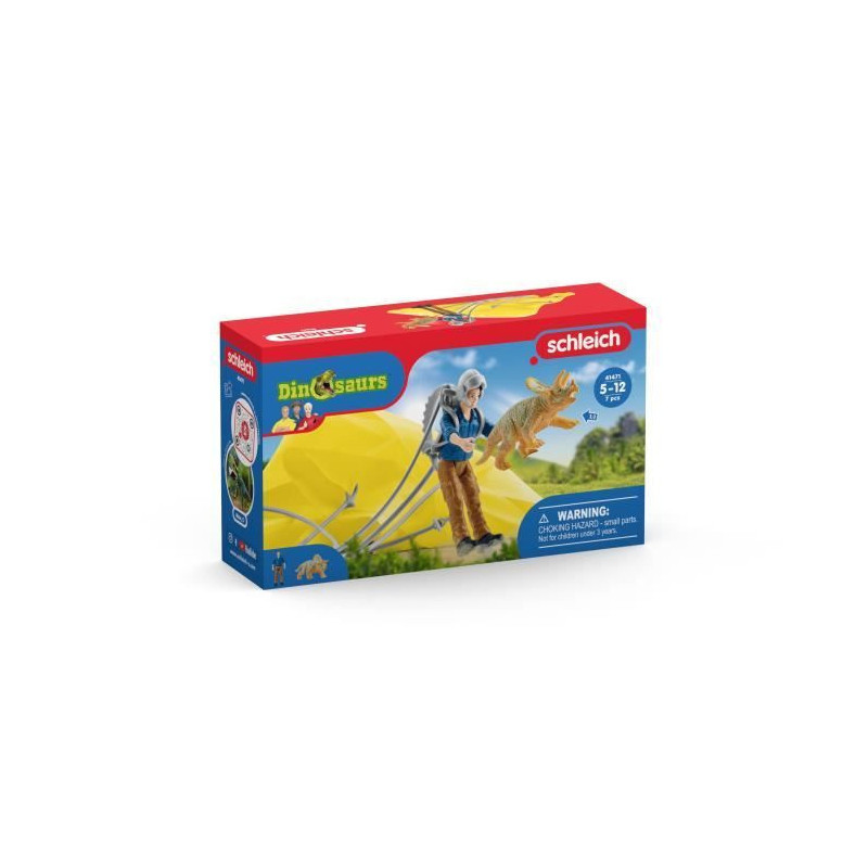 Schleich - Parachute rescue - 41471 - Dinosaurs range