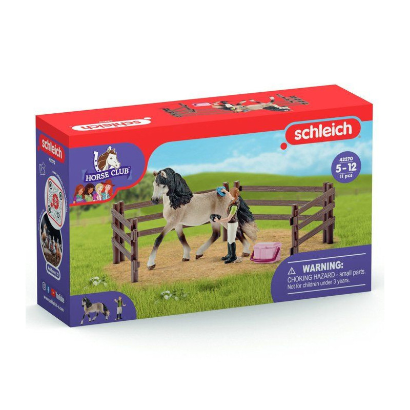 Schleich - Andalusian horses care kit - 42270 - Horse club range