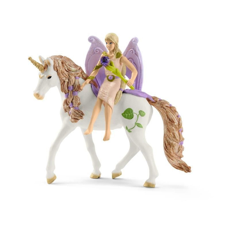 Schleich - glitter house with unicorns, lake and stable - 42445