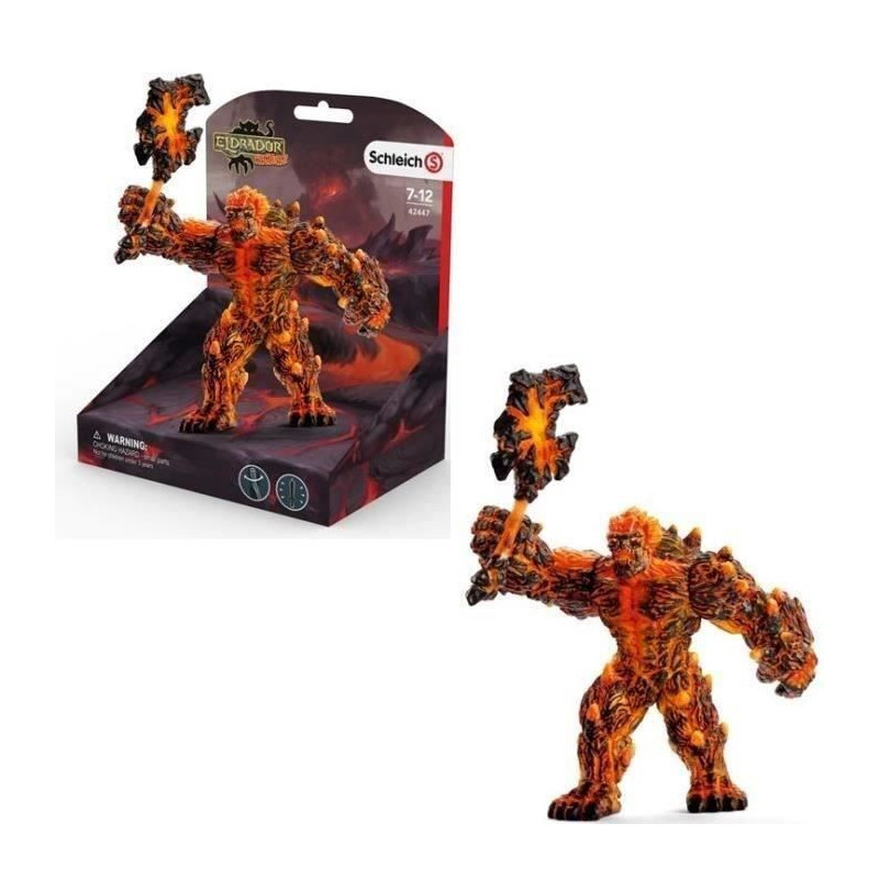 Schleich - Lave golem with weapon - 42447 - Eldrador range
