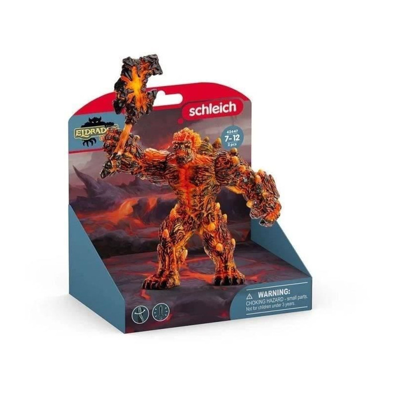 Schleich - Lave golem with weapon - 42447 - Eldrador range