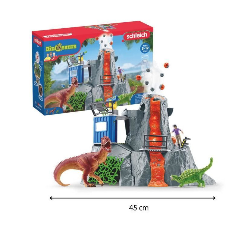 Schleich - Shipping to the large volcano - 42564 - Dinosaurs range