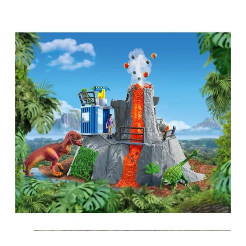 Schleich - Shipping to the large volcano - 42564 - Dinosaurs range