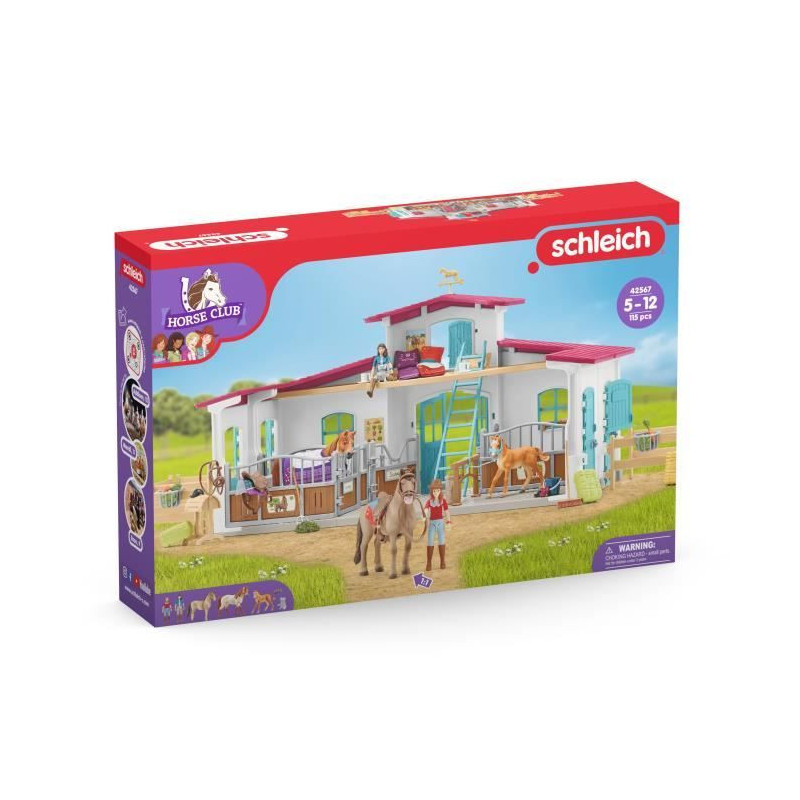 Schleich - New Equestrian Center - 42567 - Horse club range
