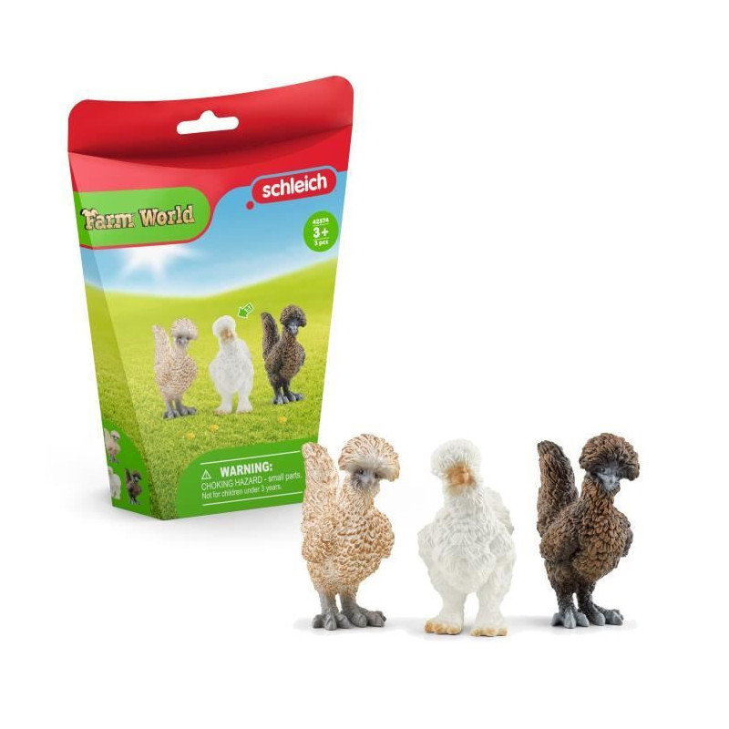 Schleich - Chicken Trio - 42574 - Farm World range