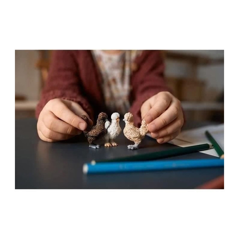 Schleich - Chicken Trio - 42574 - Farm World range