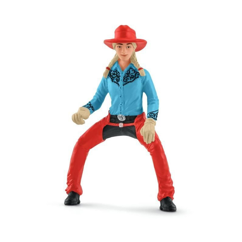 Schleich - Cowgirl and Racing Tonneaux - 42576 - Farm World range
