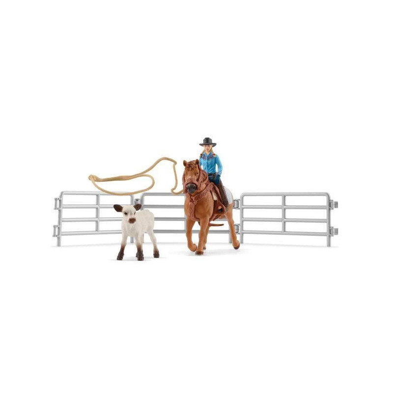 Schleich - Cowboy team and their lassos - 42577 - Farm World range