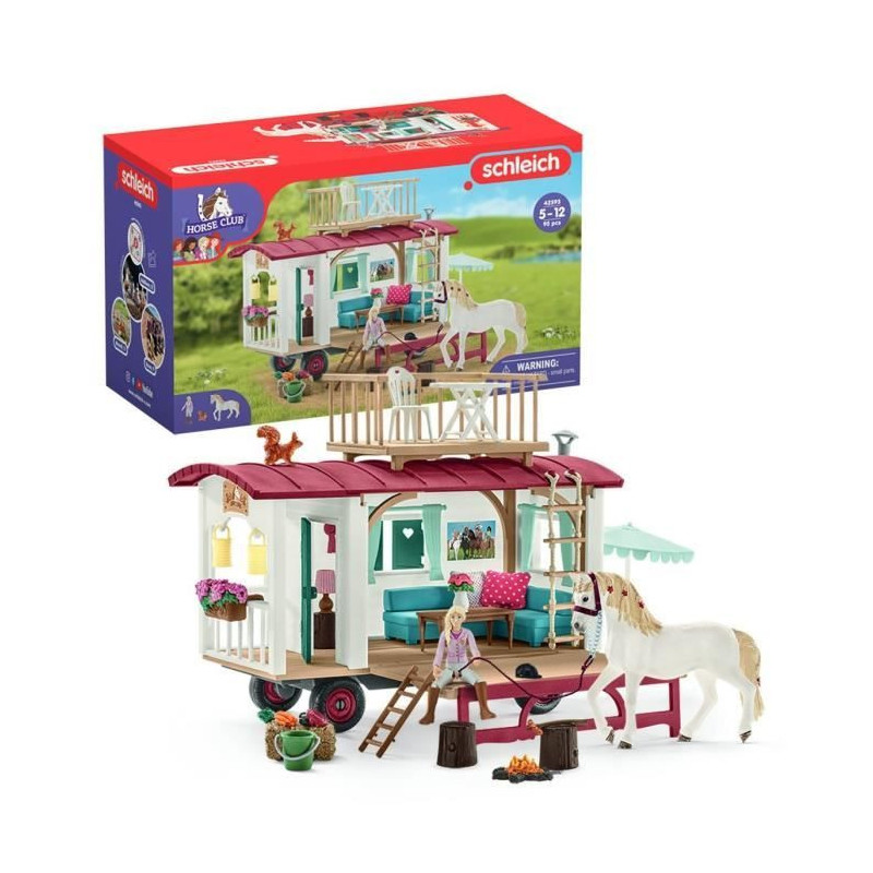 Schleich - Caravan Meetings Secret - 42593 - Horse club range