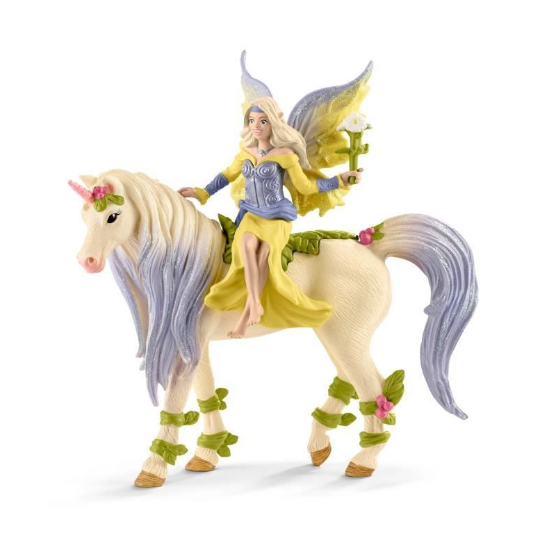 Schleich - Fairy will be with the Flower Unicorn - 70565