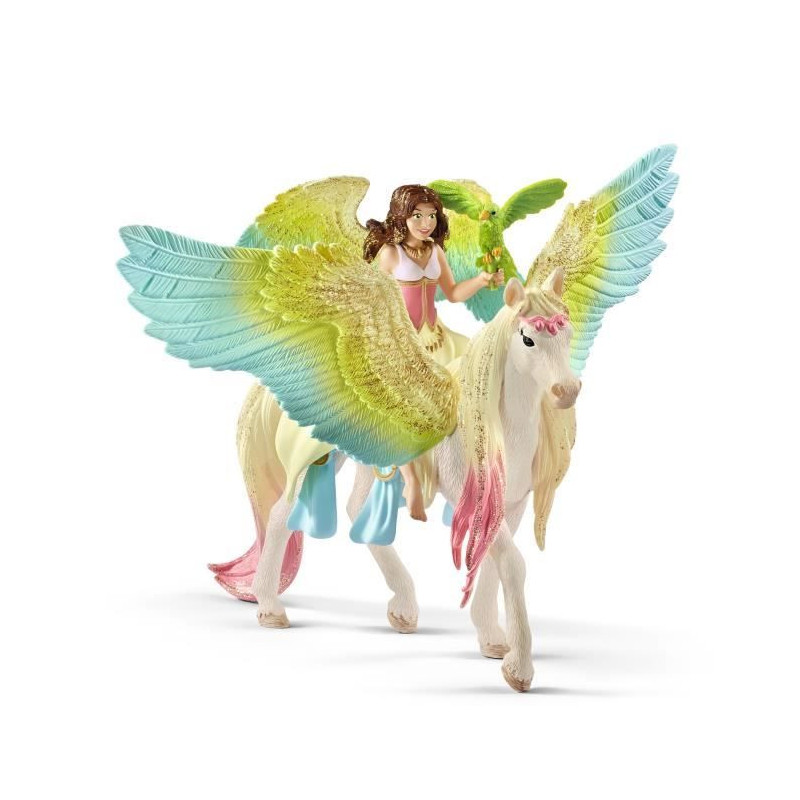 Schleich - Fairy Surah with a sparkling Pegasus - 70566
