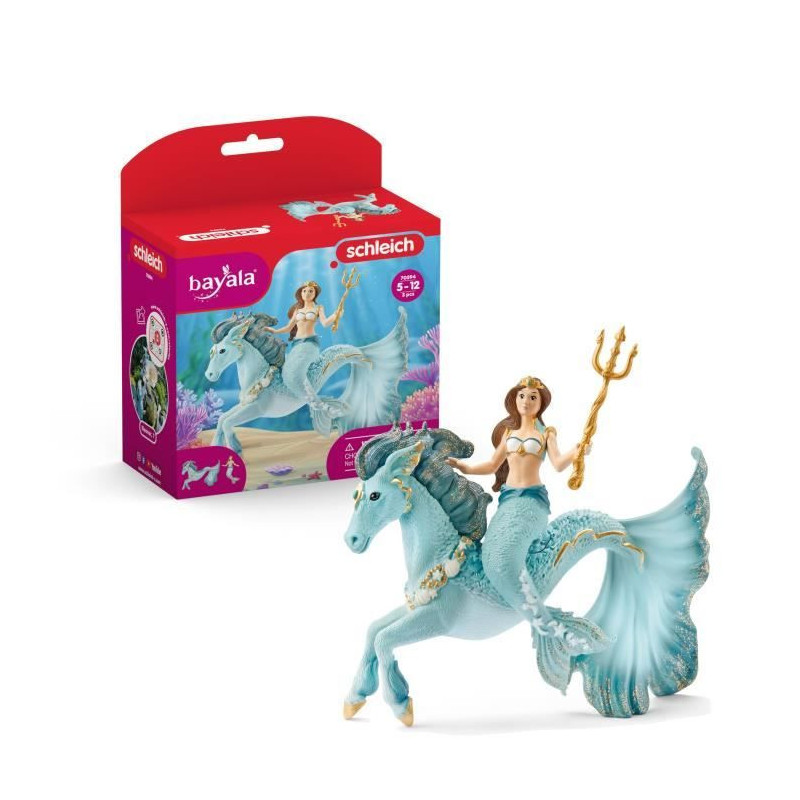 Schleich - Sirene Eyela on sea horse - 70594
