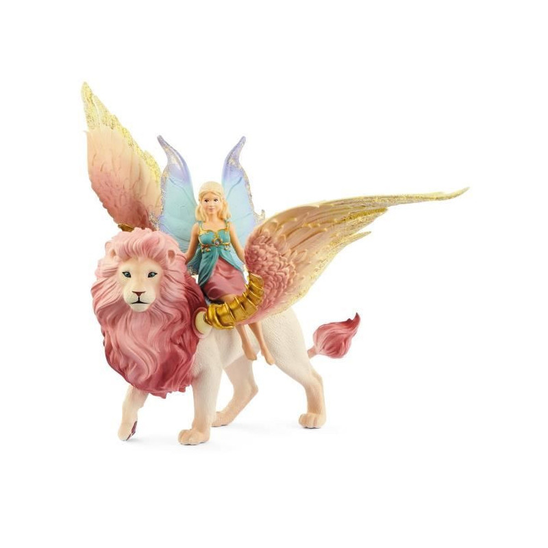 Schleich - Elf with winged lion back - 70714