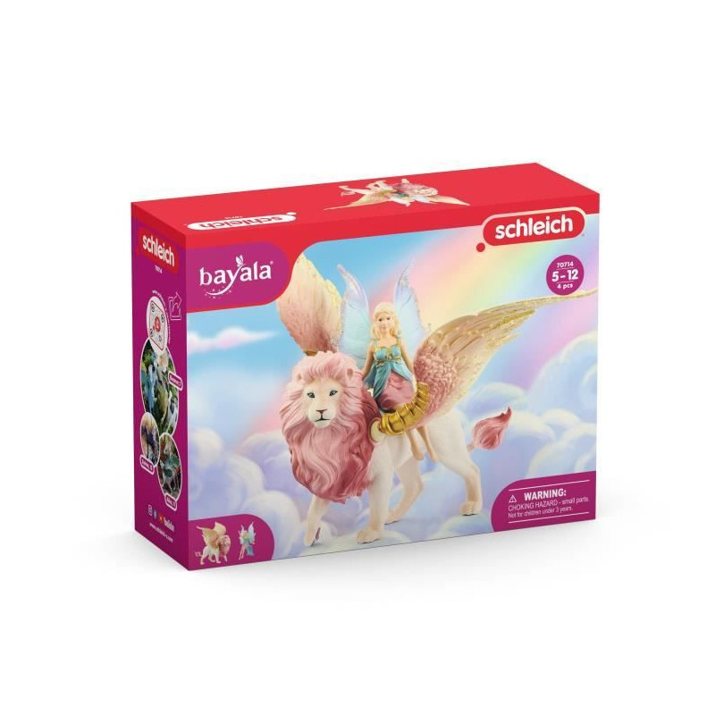 Schleich - Elf with winged lion back - 70714