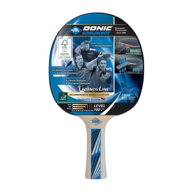 Table tennis racket - SCHILDKRÖT - LEGENDS 700 FSC