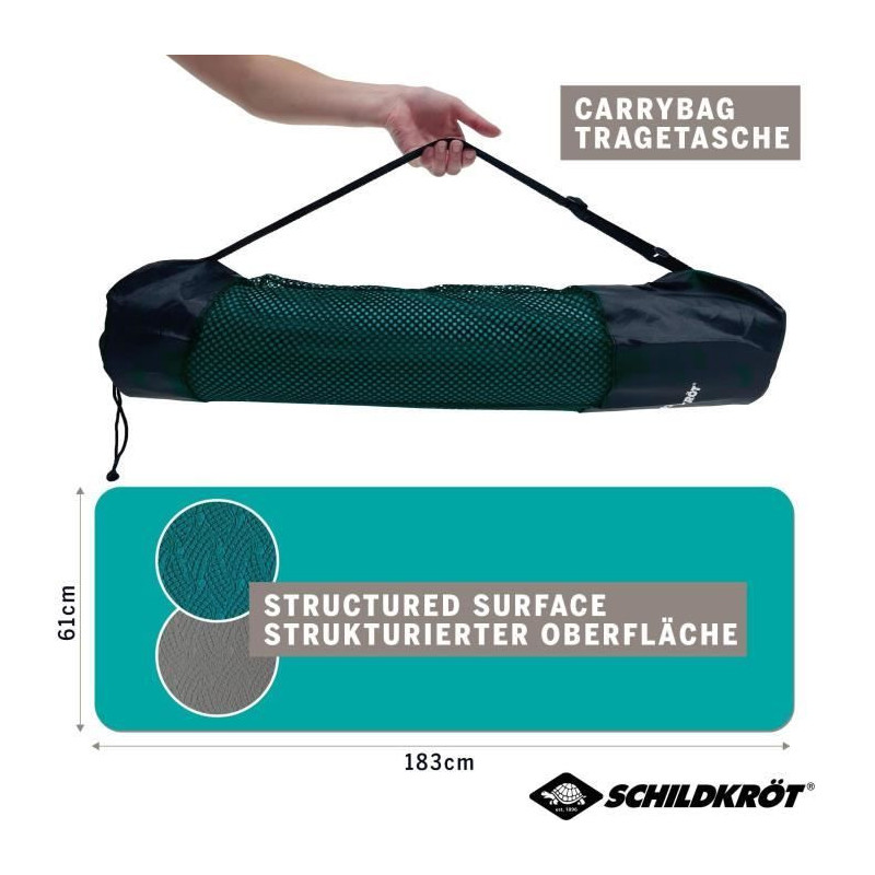 Schildkrot Fitness Sports Mat Two-Tone Yoga Mat