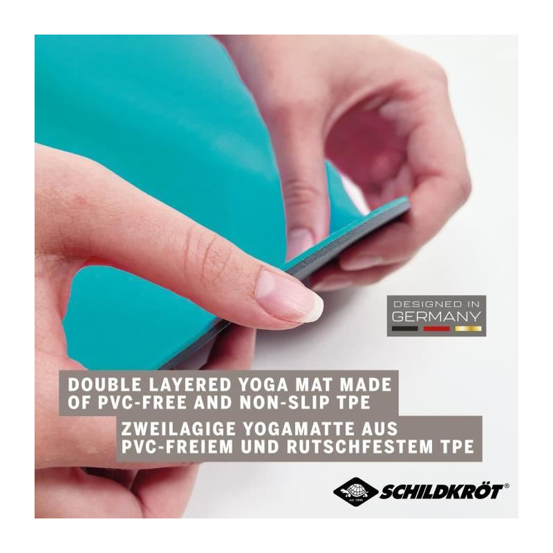 Schildkrot Fitness Sports Mat Two-Tone Yoga Mat