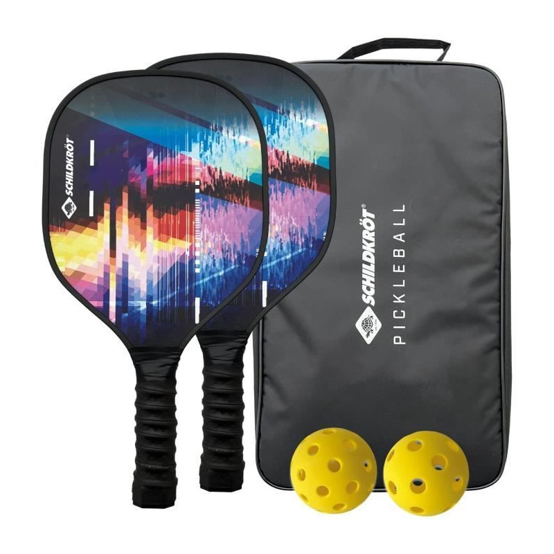 Pickleball Set - SCHILDKRÖT - Racket set - 2 rackets + 2 balls