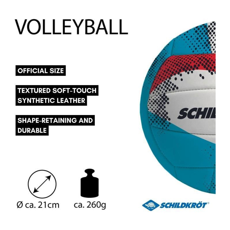 Volleyball - SCHILDKRÖT - Size 5 / 21 cm - Synthetic leather
