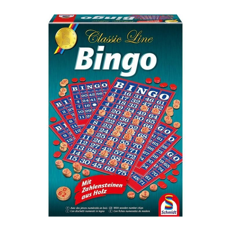 SCHMIDT AND SPIELE Board Game - Bingo - Classic line