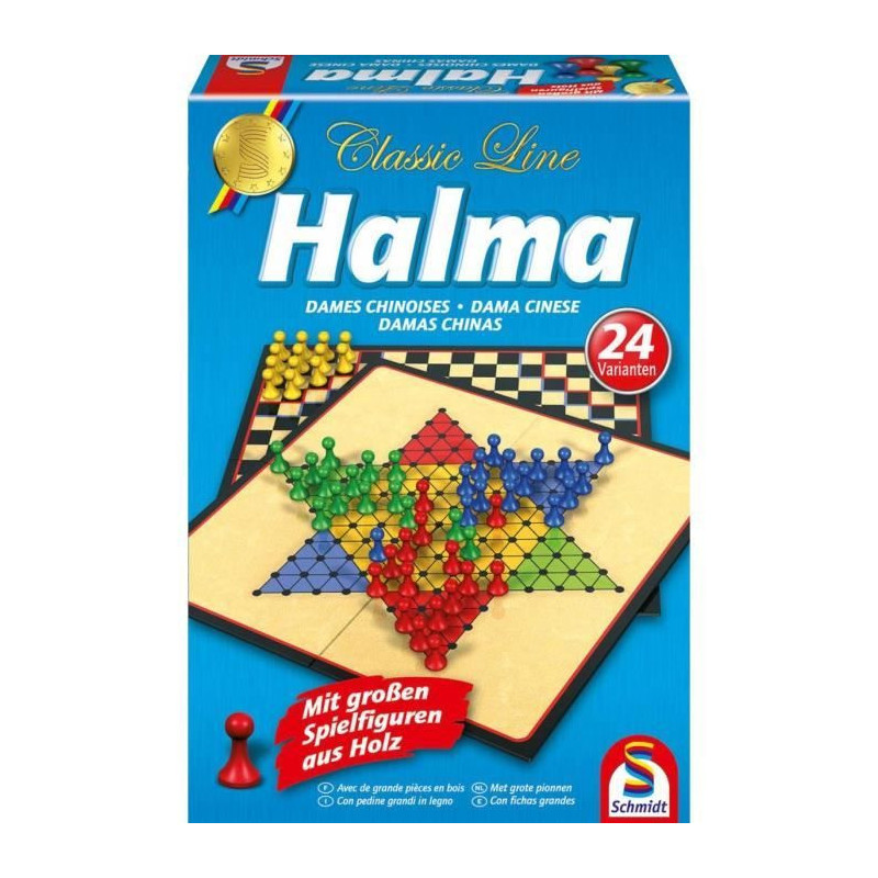 SCHMIDT AND SPIELE Board Game - Chinese Checkers - Classic line