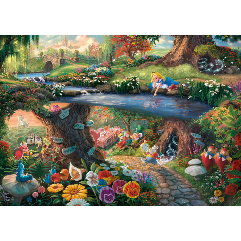 Disney puzzle, Alice in Wonderland, 1000 pcs