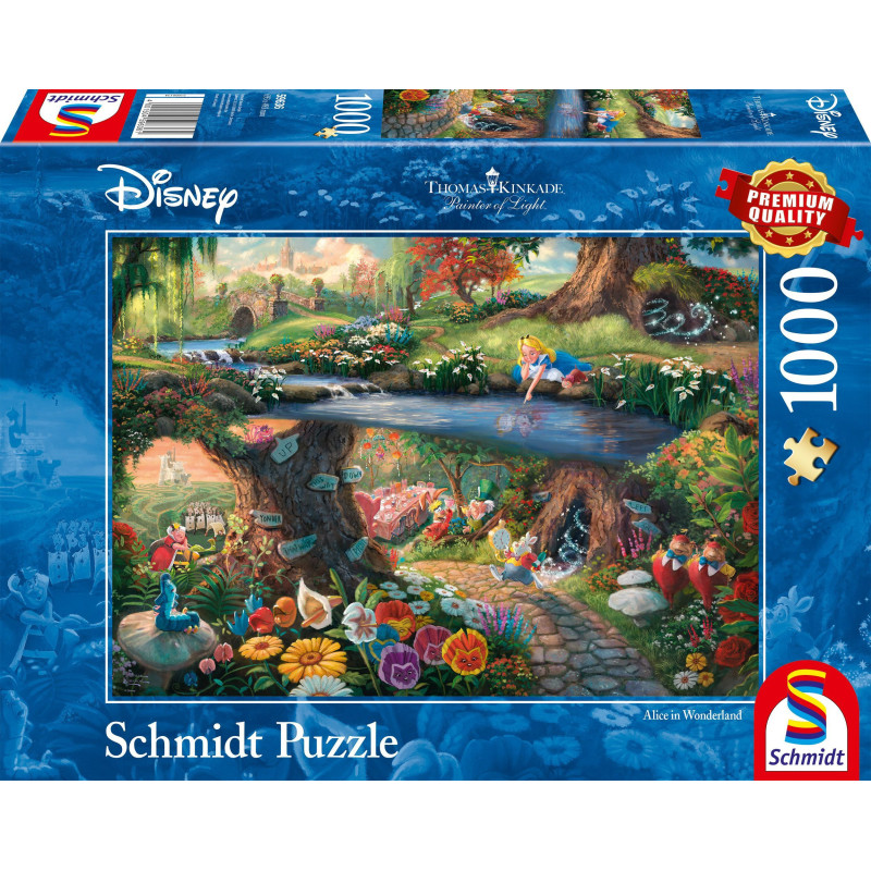 Disney puzzle, Alice in Wonderland, 1000 pcs