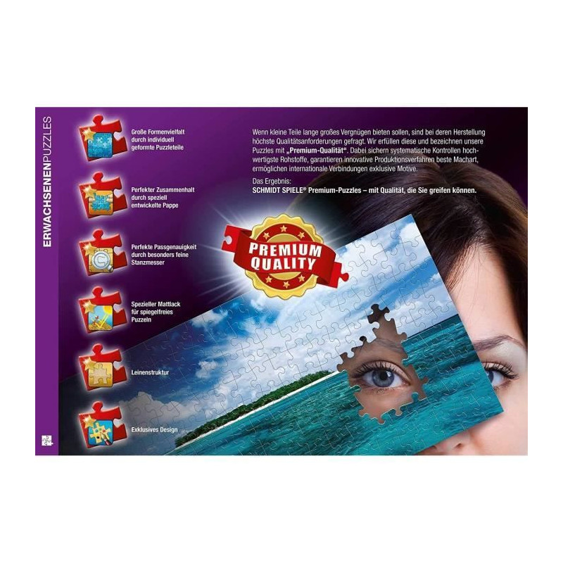 Puzzle - SCHMIDT SPIELE - Dream dust - 1000 pieces