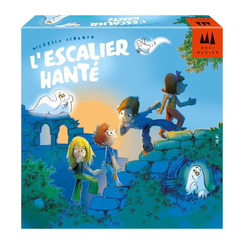 Board Game - SCHMIDT SPIELE - The Haunted Staircase - Ghost - Transfor