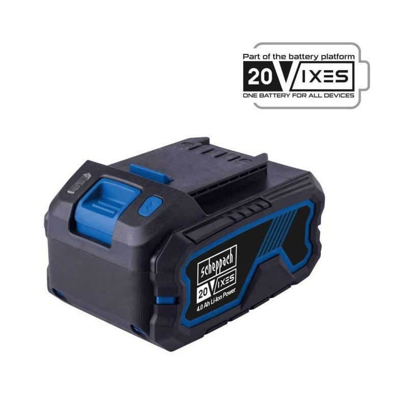 Li-ion battery - SCHEPPACH - 20V / 4Ah - 20V IXES - SBP4.0 - Universal