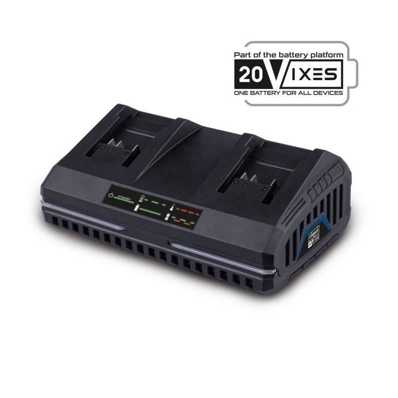 Double charger - SCHEPPACH - 4.5 A - SDBC4.5A - Simultaneously charges