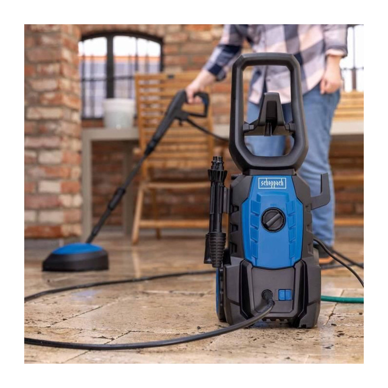 Electric high pressure cleaner - Scheppach - HPC1600-Kit - 135 bar - 4