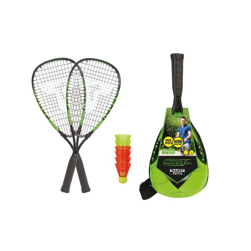 Speedbadminton Set - SCHILDKRÖT - SPEED 5500 LED Set