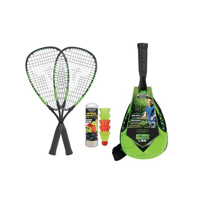 Speedbadminton Set - SCHILDKRÖT - SPEED 5500 LED Set