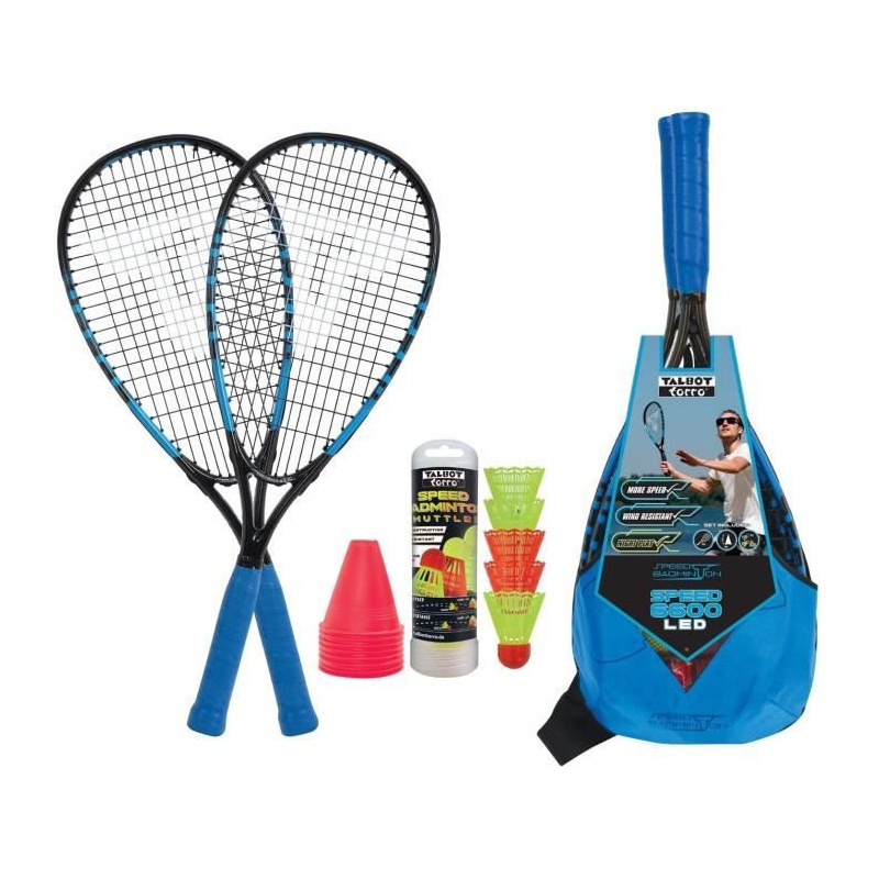Speedbadminton Set - SCHILDKRÖT - SPEED 6600 LED Set