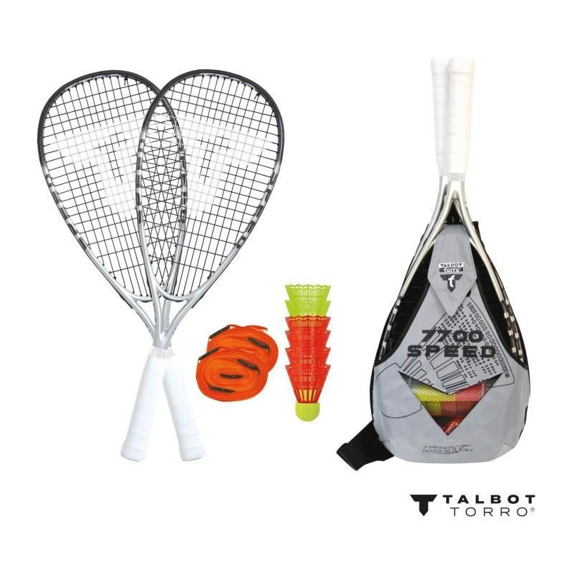 Speedbadminton Set - SCHILDKRÖT - SPEED 7700 LED Set