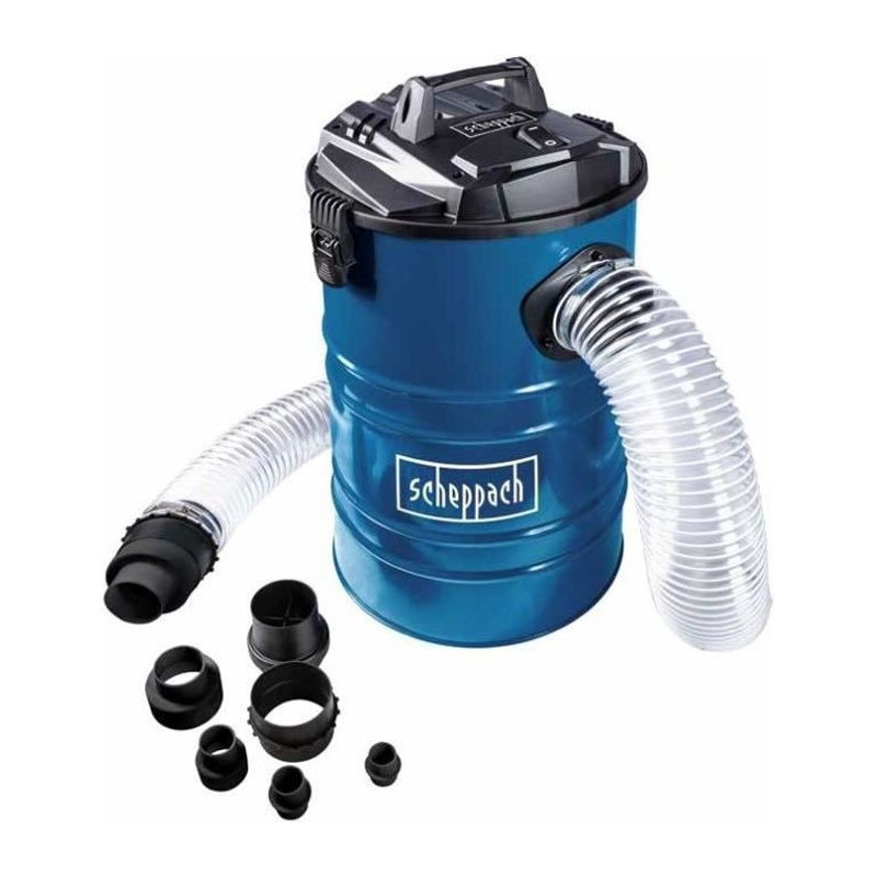 Scheppach workshop vacuum cleaner - DC100 - 65L stainless steel tank -