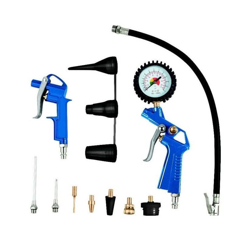 Horizontal air compressor Scheppach HC30o - 24L - 110 W - 8 bars (Deli