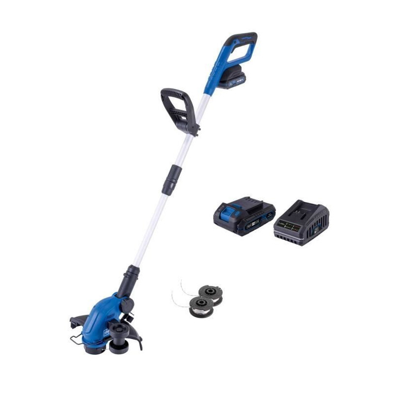 2-in-1 cordless trimmer C-LT300-X + 2Ah battery + charger