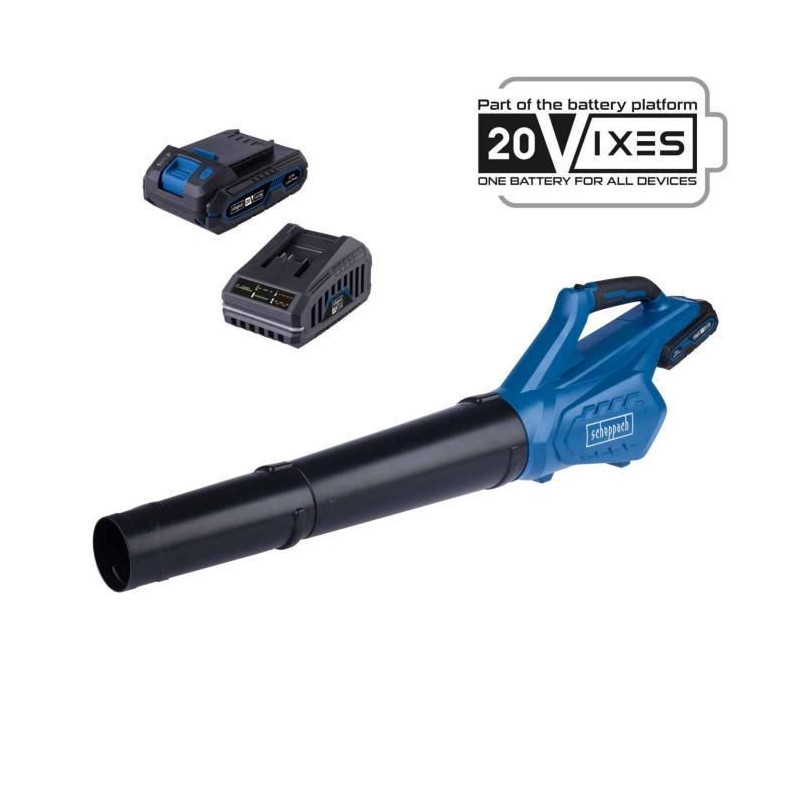Blower Pack C-BL700-X - - SCHEPPACH 20V IXES + 2Ah battery + charger