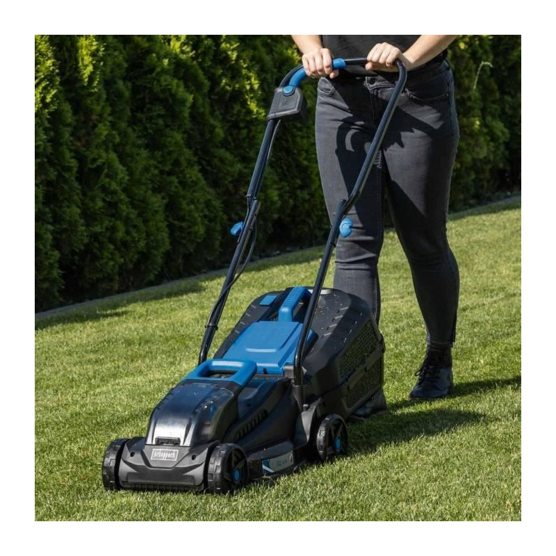 Cordless lawn mower BC-MP320-X + battery set 1x4Ah 1x2.4Ah - SCHEPPACH