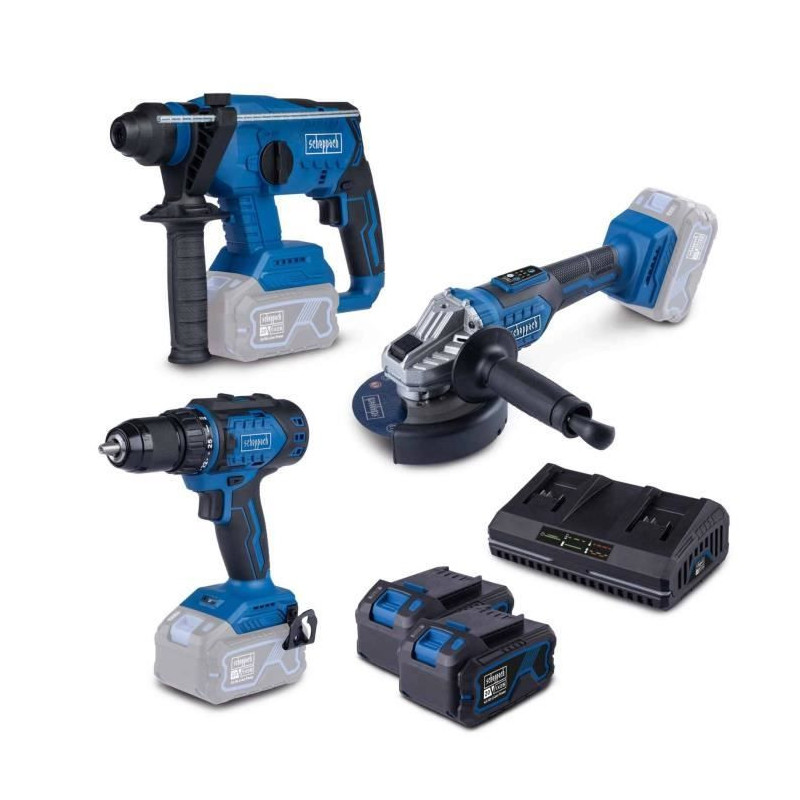 Combot kit 5 tools: c-dd45-x + bc-ag125-x + sdbc4.5A + 2 x sbp4.0 + bc